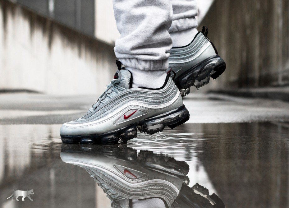 Air vapormax 97 silver on sale